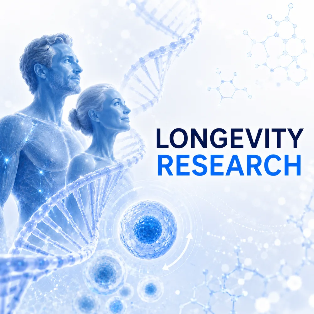 Longevity research peptides